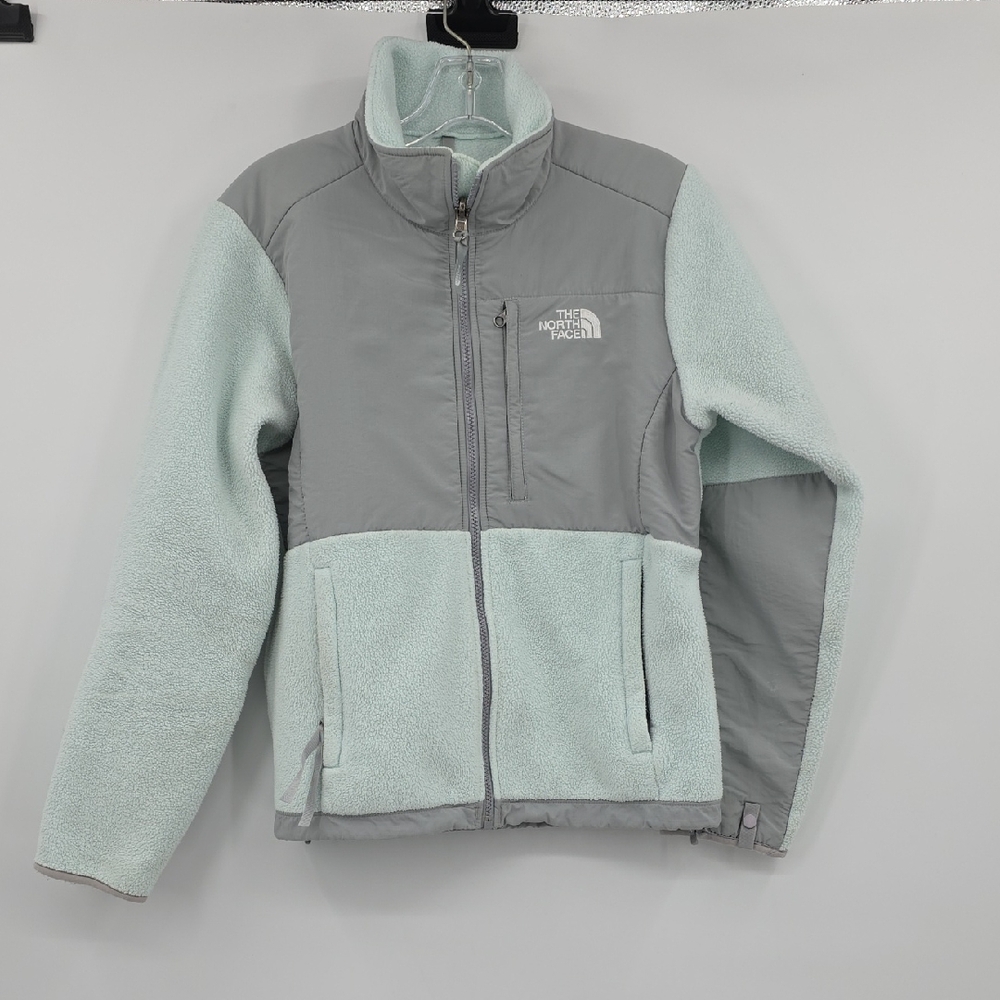 The North Face Women's Gray and Mint Jacket Size S